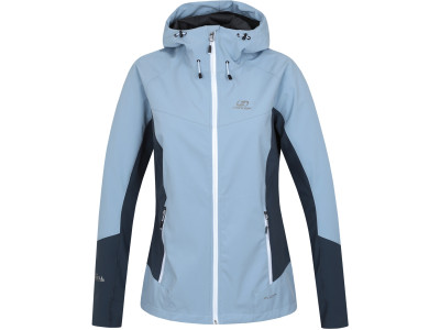 Ladies mountain & trekking jacket PULLA blue fog / dark slate