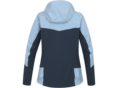 Ladies mountain & trekking jacket PULLA blue fog / dark slate