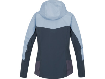 Ladies mountain & trekking jacket PULLA blue fog / shark
