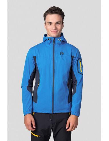 Men's mountain & trekking jacket SEUMAS brilliant blue / midnight navy