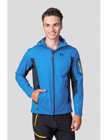 Men's mountain & trekking jacket SEUMAS brilliant blue / midnight navy