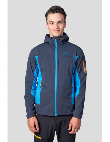 Men's mountain & trekking jacket SEUMAS midnight navy / brilliant blue