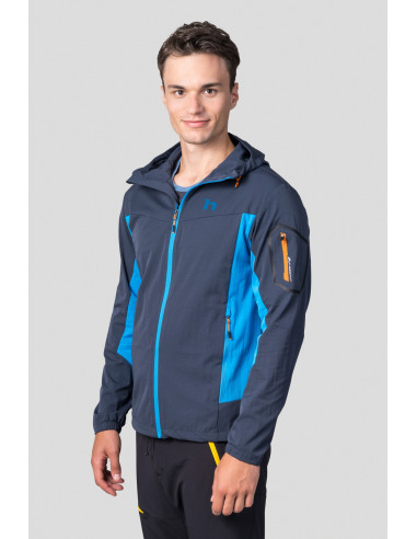 Men's mountain & trekking jacket SEUMAS midnight navy / brilliant blue