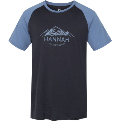 Men's mountain T-shirt TAREGAN asphalt / blue shadow