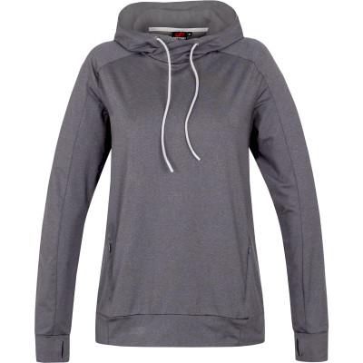 Ladies active sweatshirt VERNITA asphalt mel