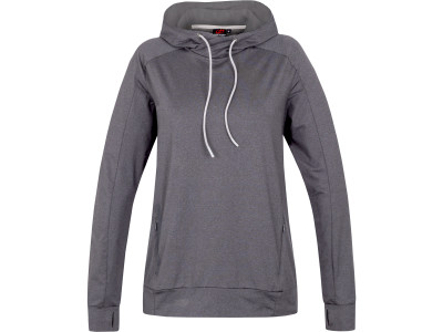 Ladies active sweatshirt VERNITA asphalt mel
