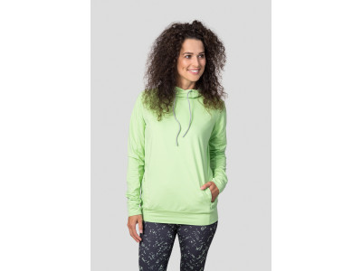 Ladies active sweatshirt VERNITA paradise green mel