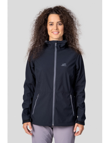 Ladies mountain & trekking jacket ZURY anthracite