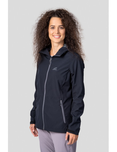 Ladies mountain & trekking jacket ZURY anthracite