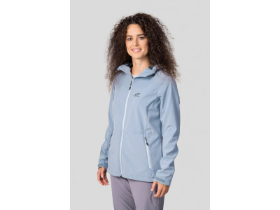 Ladies mountain & trekking jacket ZURY blue fog