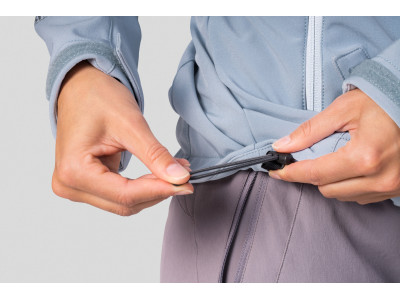 Ladies mountain & trekking jacket ZURY blue fog