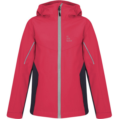 Kid's jacket CAPRA JR geranium / night sky