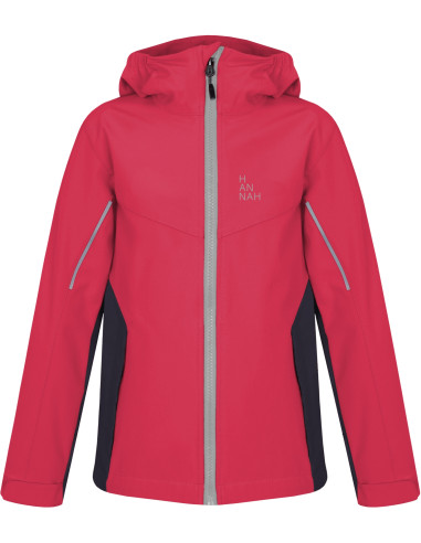 Kid's jacket CAPRA JR geranium / night sky