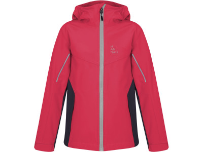 Kid's jacket CAPRA JR geranium / night sky