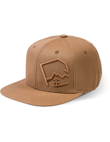 Uni everyday cap MENY-EVD tobacco brown