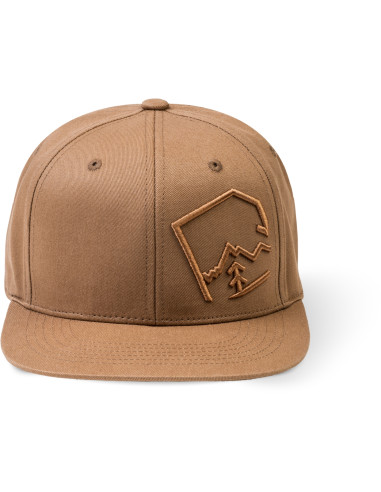 Uni everyday cap MENY-EVD tobacco brown