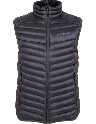 Men's mountain vest ADARE asphalt stripe