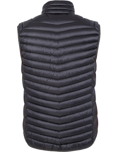 Men's mountain vest ADARE asphalt stripe