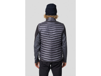 Men's mountain vest ADARE asphalt stripe