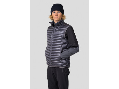 Men's mountain vest ADARE asphalt stripe