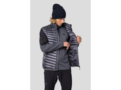 Men's mountain vest ADARE asphalt stripe