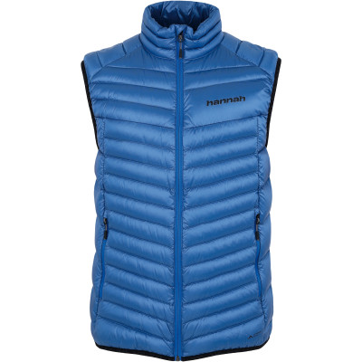 Men's mountain vest ADARE princess blue stripe