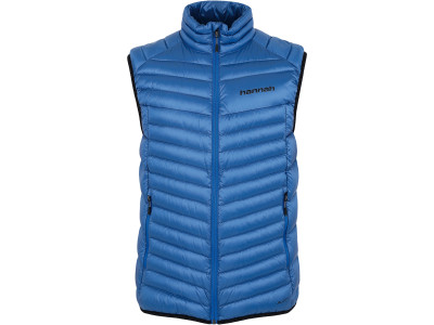 Men's mountain vest ADARE princess blue stripe