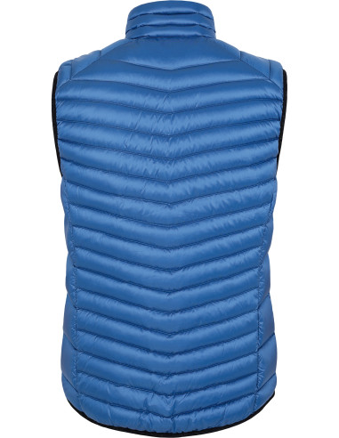Men's mountain vest ADARE princess blue stripe