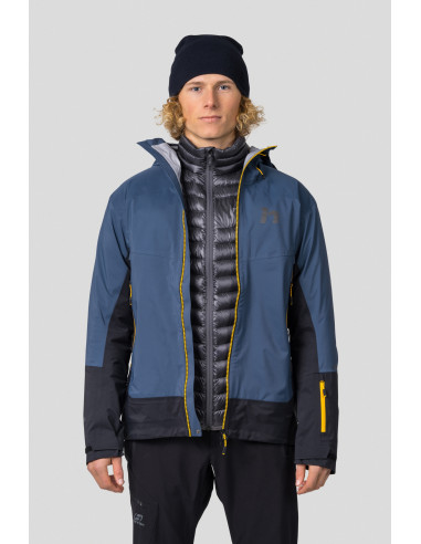 Men's mountain jacket ADRIUS asphalt stripe
