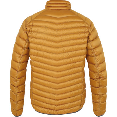 Men's mountain jacket ADRIUS golden yellow stripe 2
