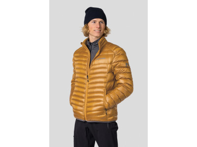 Vīriešu jaka pārgājieniem kalnos ADRIUS zeltaini dzeltens 