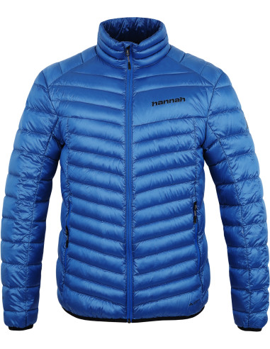 Men's mountain jacket ADRIUS princess blue stripe