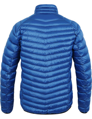 Men's mountain jacket ADRIUS princess blue stripe