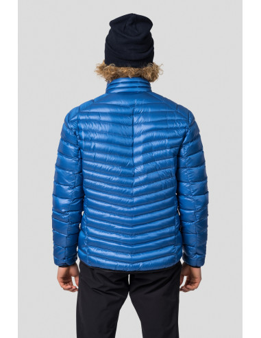 Men's mountain jacket ADRIUS princess blue stripe