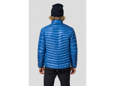 Men's mountain jacket ADRIUS princess blue stripe