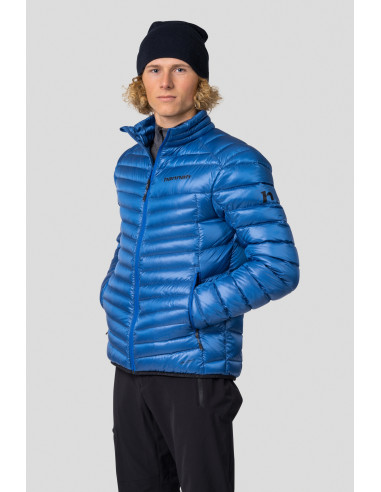 Men's mountain jacket ADRIUS princess blue stripe