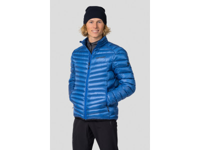 Men's mountain jacket ADRIUS princess blue stripe