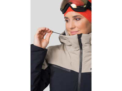 Ladies ski jacket AMABEL anthracite / goat