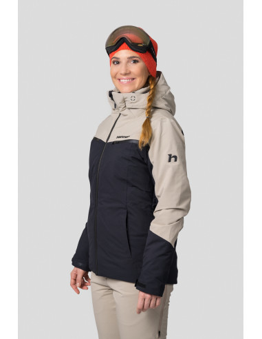 Ladies ski jacket AMABEL anthracite / goat