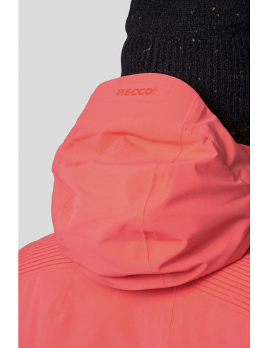 Sieviešu jaka slēpošanai AMABEL ogu rozā