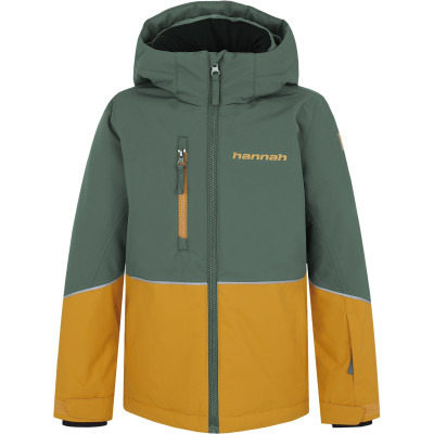 Kid's jacket ANAKIN JR dark forest / golden yellow