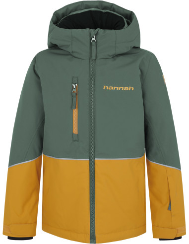 Kid's jacket ANAKIN JR dark forest / golden yellow