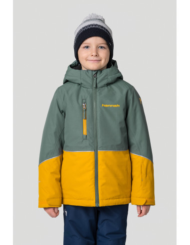 Kid's jacket ANAKIN JR dark forest / golden yellow