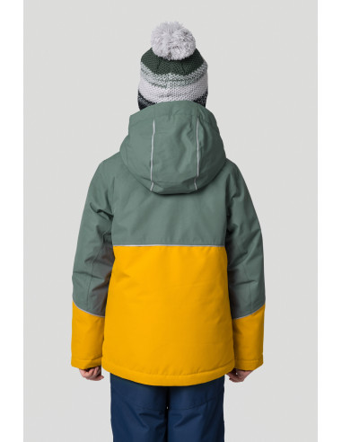 Kid's jacket ANAKIN JR dark forest / golden yellow