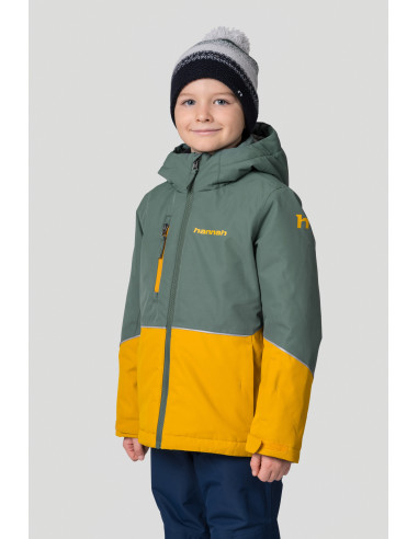 Kid's jacket ANAKIN JR dark forest / golden yellow