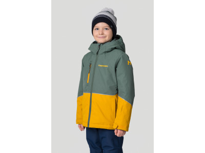 Kid's jacket ANAKIN JR dark forest / golden yellow