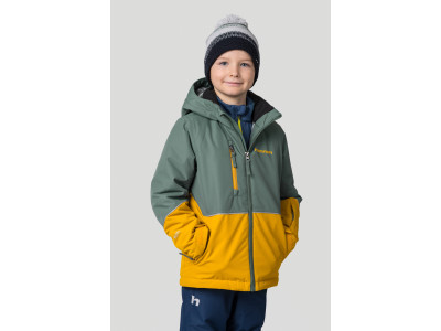 Kid's jacket ANAKIN JR dark forest / golden yellow