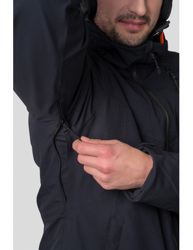 Men's ski jacket ANCON anthracite