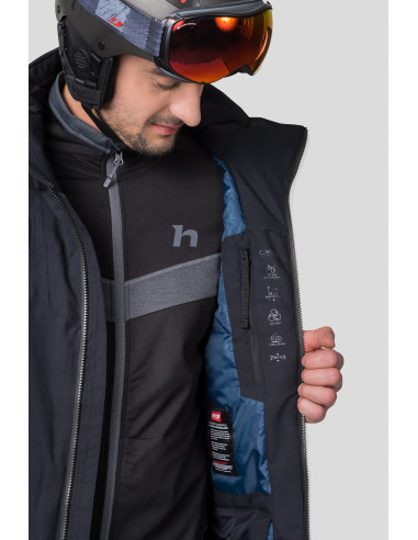 Men's ski jacket ANCON anthracite