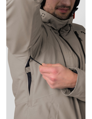 Men's ski jacket ANCON goat